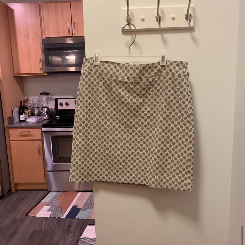Polka dot neutral skirt - LOFT